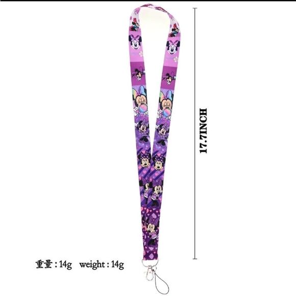 Minnie Mouse Disney Lanyard/ID Cardholder - Picture 3 of 3
